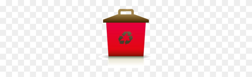 184x198 Red Recycling Container Png Clip Arts For Web - Container PNG