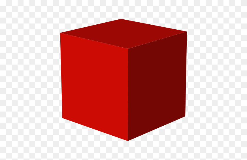500x485 Cubo De Renderizado Rojo Png Clipart - Cubo Png