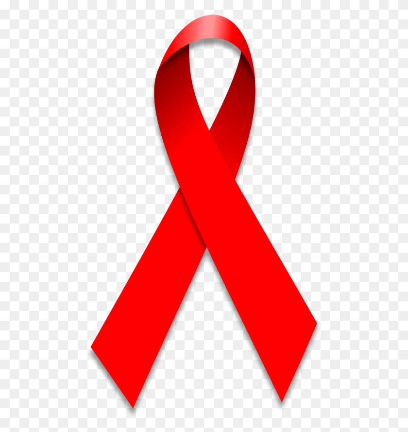 480x829 Red Ribbon Png - Red Ribbon PNG