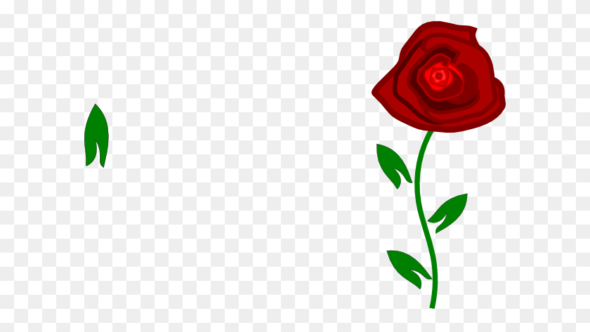 600x413 Red Rose Png Clip Arts For Web - Rose Clipart PNG