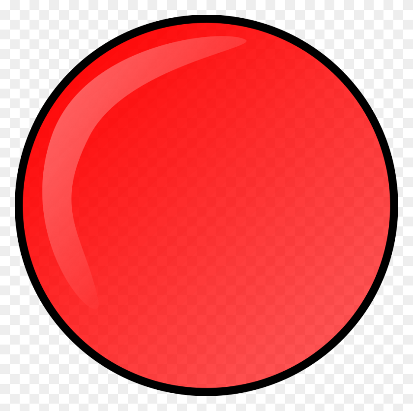 900x895 Красная Круглая Кнопка Png Клипарт Для Интернета - Красный Овал В Png