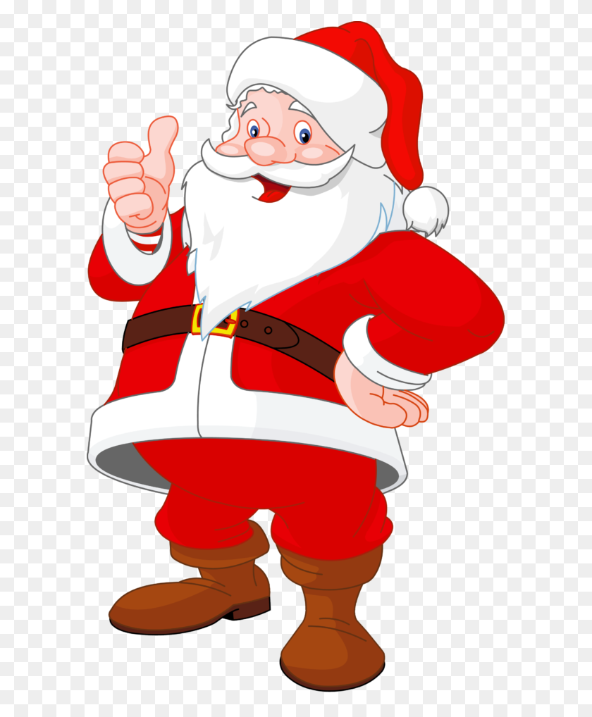 593x958 Red Santa Claus Hat Free Clip Art With At Loging In Without - Santa Boots Clipart