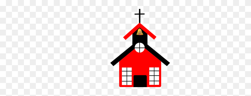 298x264 Red School House Clip Art - Church House Clipart