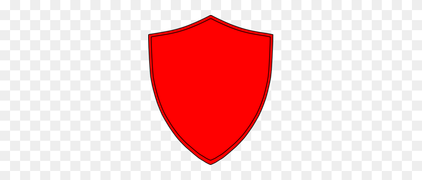 249x298 Red Shield Clip Art - Shield Clipart Transparent
