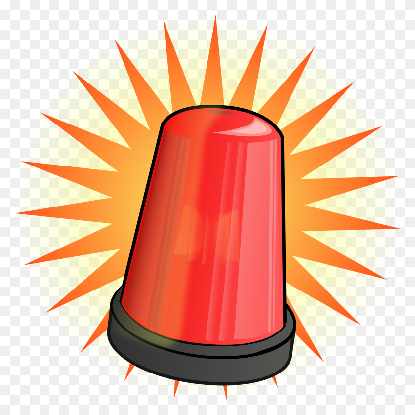 2400x2400 Red Signal Light Icons Png - Red Light PNG