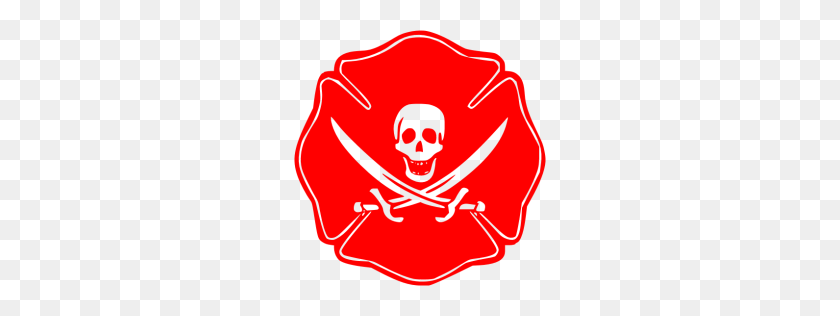 256x256 Red Skull Icon - Red Skull PNG