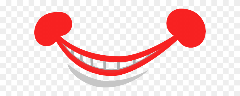 600x277 Red Smile Cliparts - Smile Clipart
