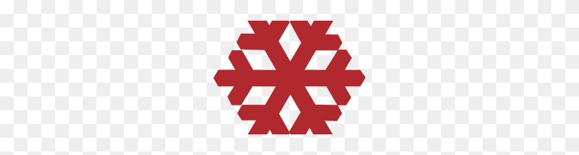 220x165 Red Snowflake Clipart Red Snowflake Clipart - Cocoon Clipart