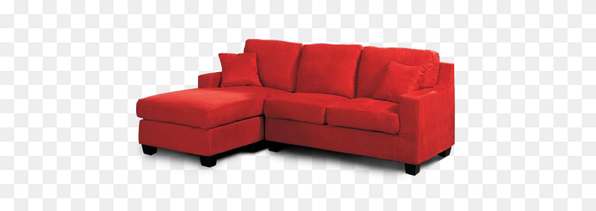 464x238 Red Sofa Furniture Png - Couch PNG