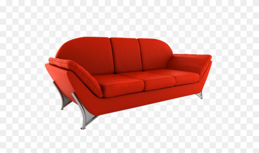 650x435 Red Sofa Png - Sofa PNG