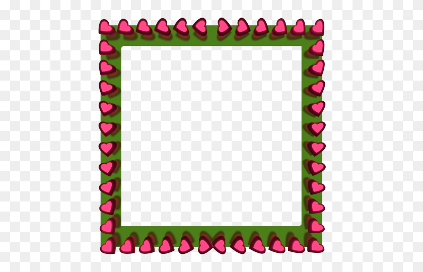 480x480 Red Square Clipart Photo Frame - Red Square Clipart