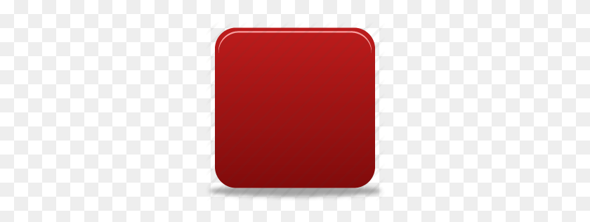 256x256 Red, Square, Stop Icon - Red Square PNG