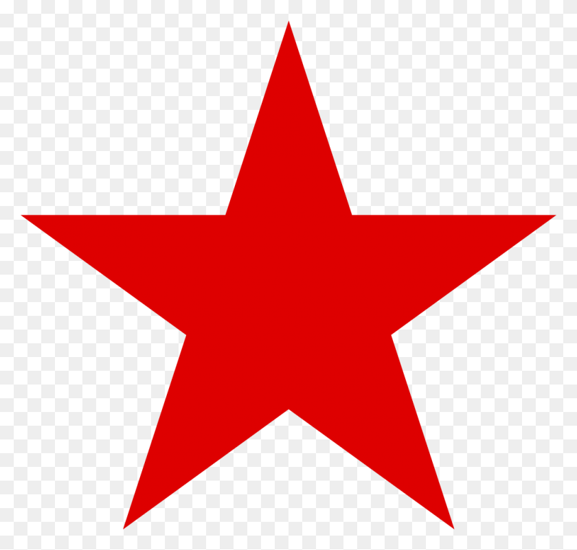 1000x951 Red Star - Red Star PNG
