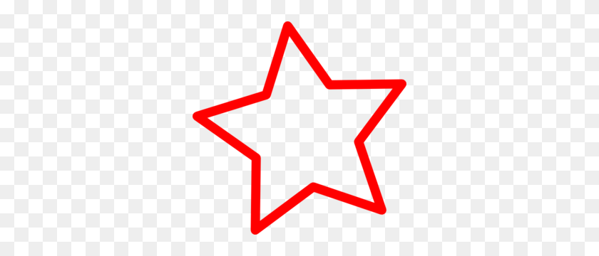 300x300 Red Star Clip Art - Hollywood Star Clipart
