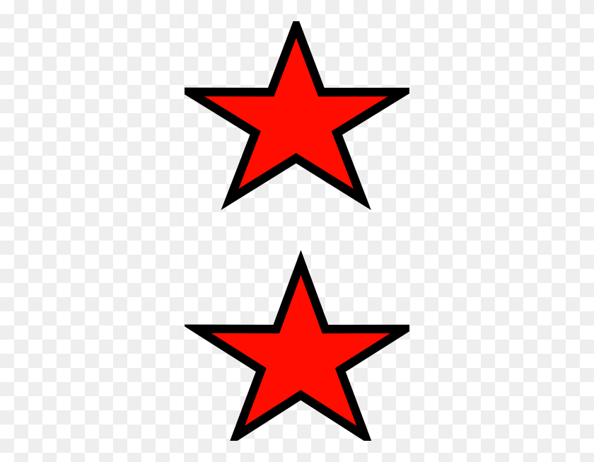 318x593 Red Star Clipart Red Stars Clip Art - Star Clipart Vector