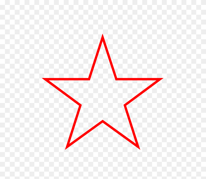 680x670 Red Star Desktop Backgrounds - Soviet Star PNG