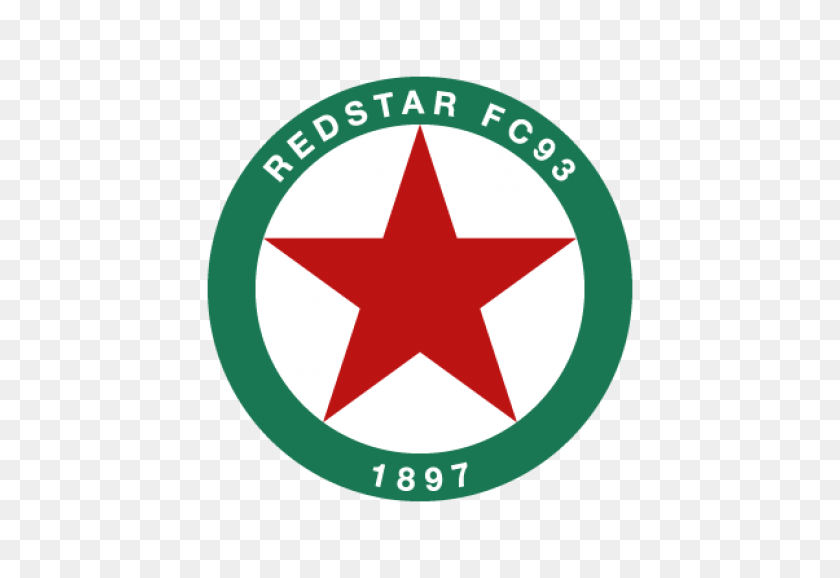 518x518 Red Star Fc Old Logo Vector - Red Star PNG