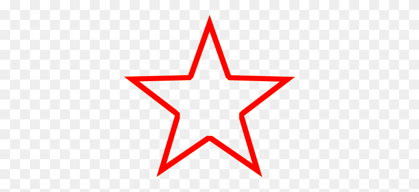 344x326 Red Star Png - Red Star PNG