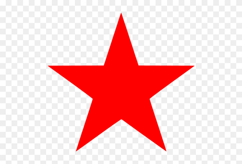 512x512 Estrella Roja Png Descargar Gratis - Estrella Pequeña Png
