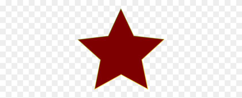 300x282 Красные Звезды Клипарт Картинки - Звездный Клипарт Вектор