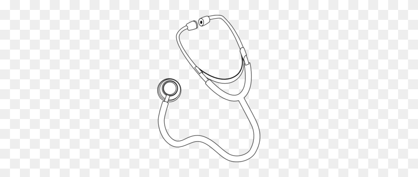 207x297 Red Stethoscope Clip Art - Stethoscope Clipart PNG