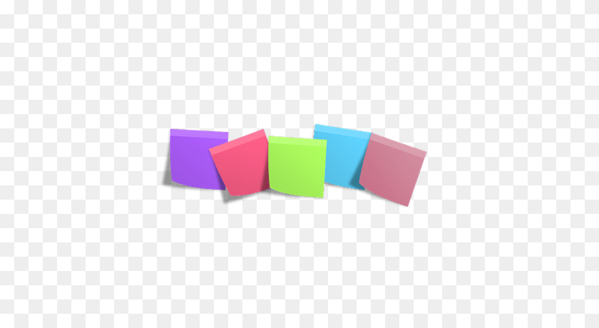 400x400 Red Sticky Note Transparent Png - Note Paper PNG
