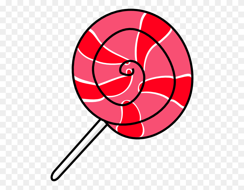 492x595 Red Swirly Pop Clip Art - Pop Can Clipart