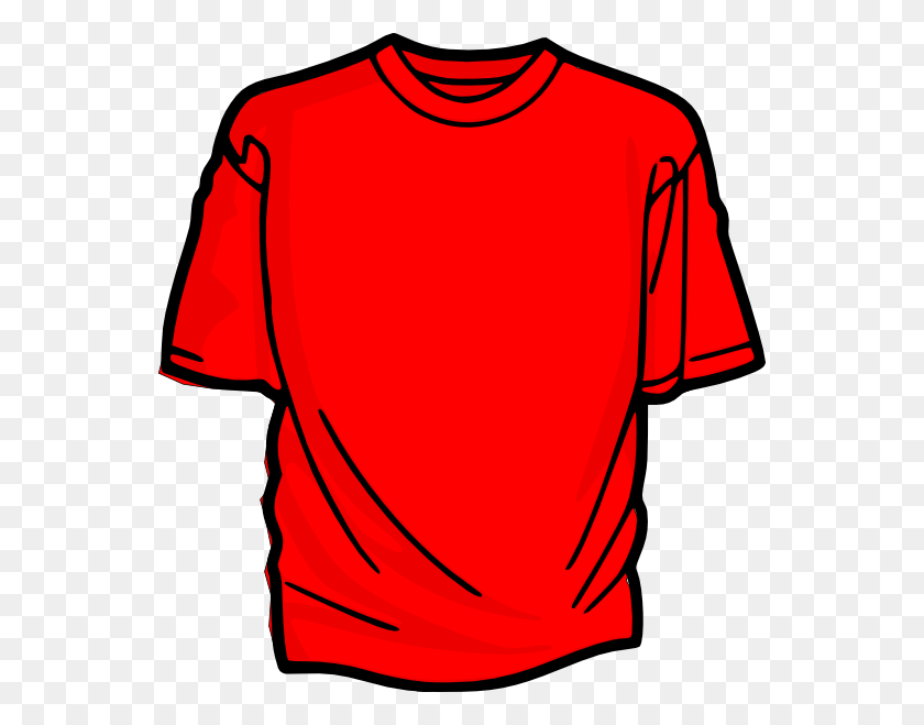 552x599 Imágenes Prediseñadas De Camiseta Roja - Clipart De Sudadera