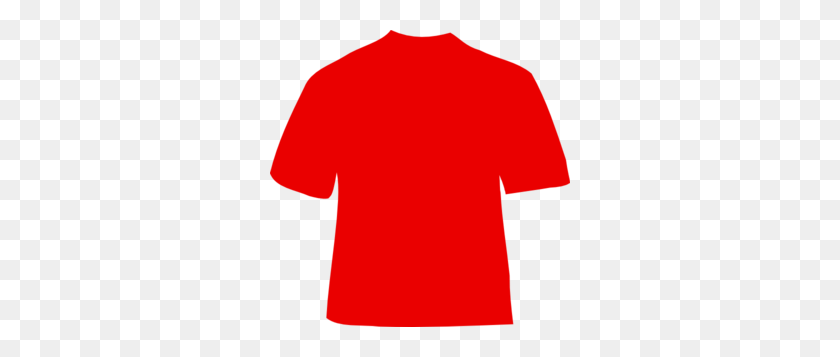 300x297 Red T Shirt Clip Art - White T Shirt Clipart