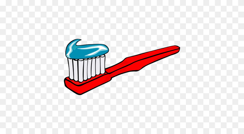 400x400 Red Toothbrush Clipart Transparent Png - Toothbrush PNG