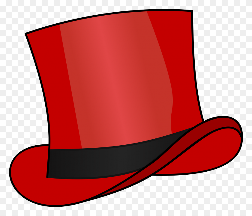 2377x2015 Red Top Hat Icons Png - Red Hat PNG
