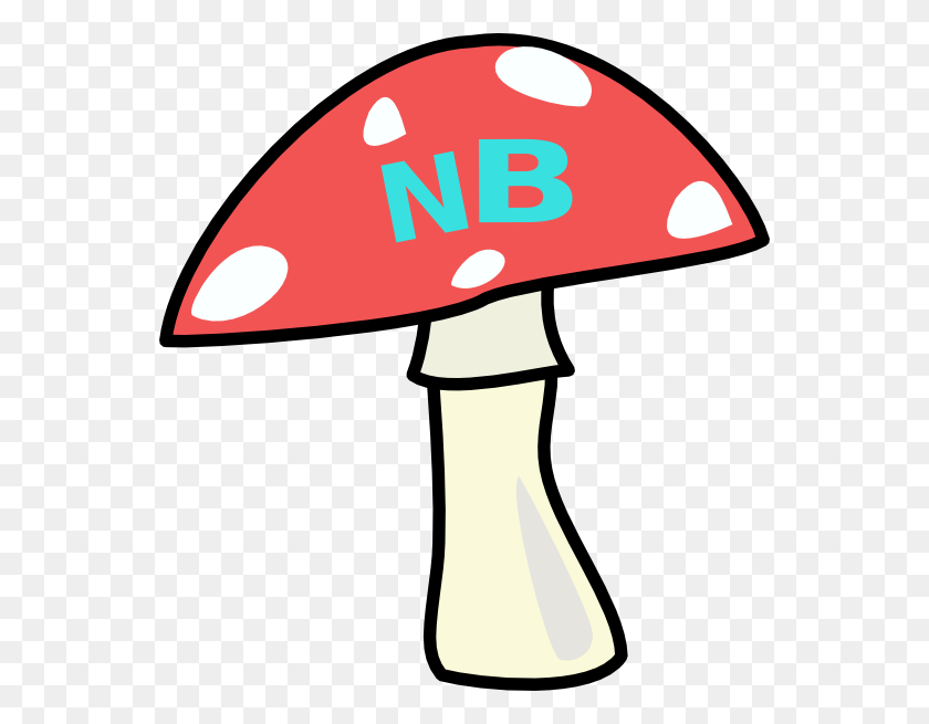 552x595 Red Top Mushroom Clip Art - Policy Clipart