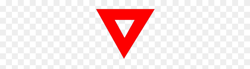 200x173 Red Triangle - Red Triangle PNG