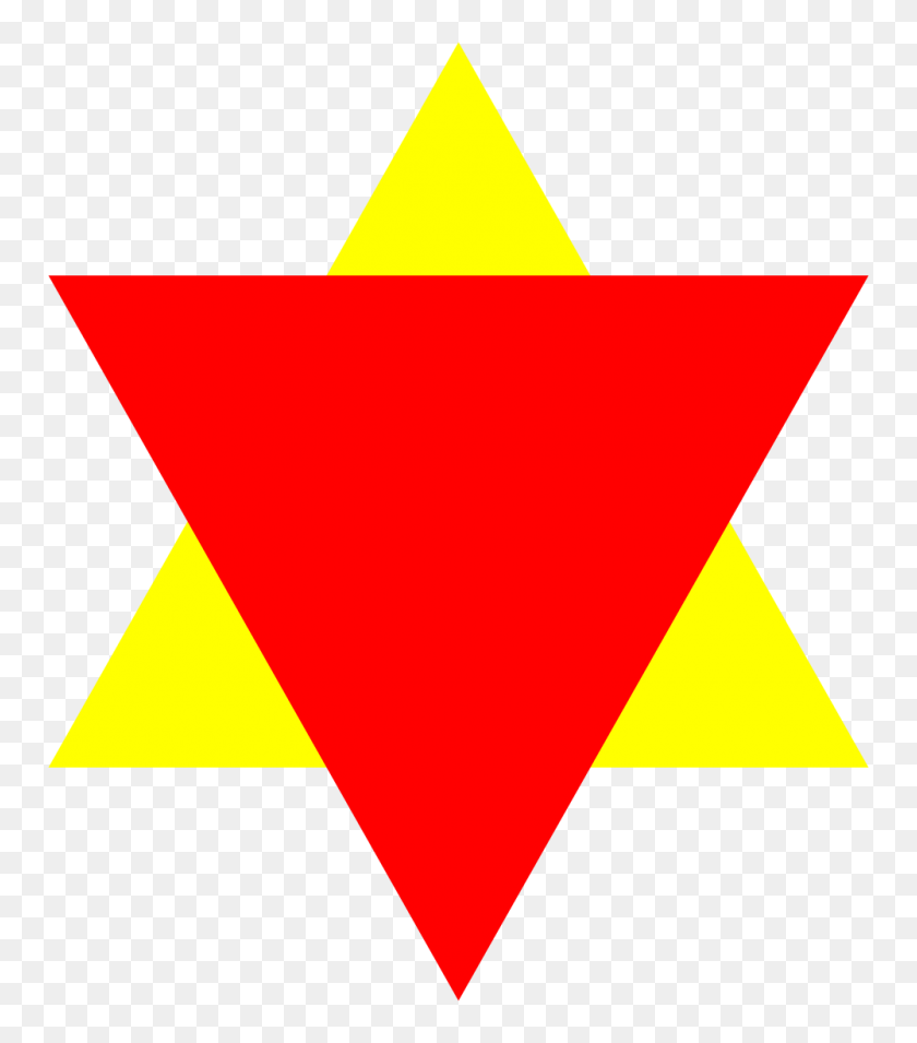 1000x1148 Red Triangle Jew - Red Triangle PNG