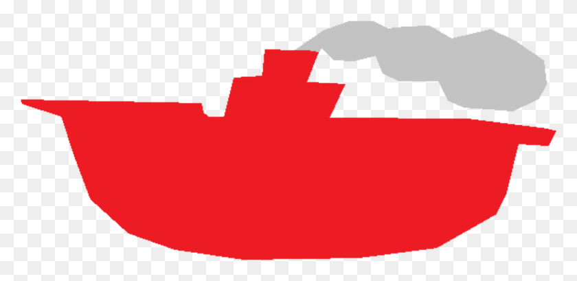 2257x1012 Red Tugboat Vector Clipart Image - Stress Ball Clipart