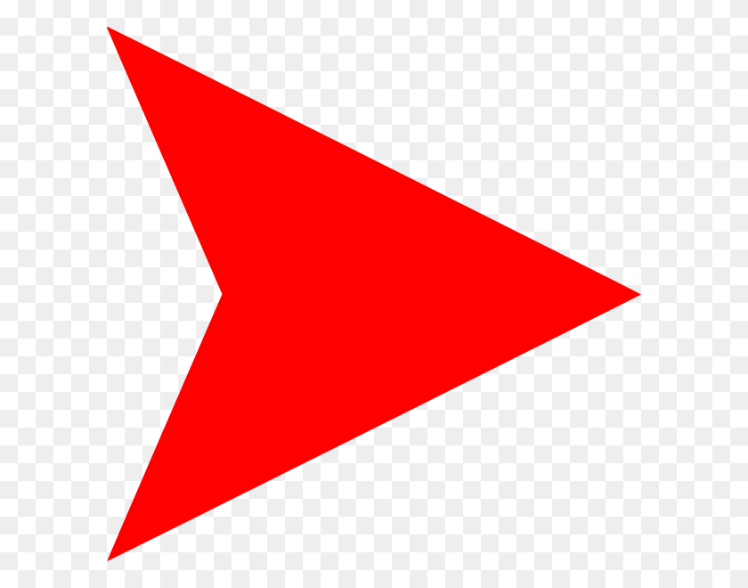 600x600 Flecha Png / Triángulo Rojo Png