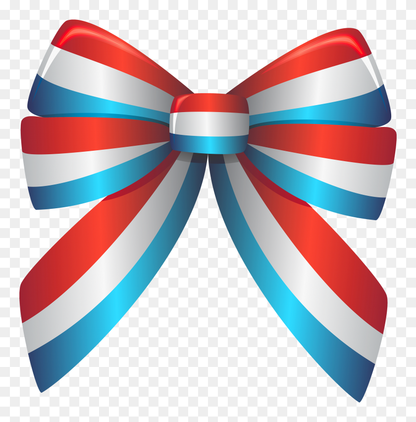 3000x3046 Red White And Blue Ribbon Png Clipart - Silver Ribbon PNG