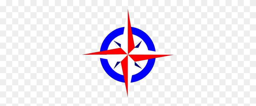 299x288 Red White And Blue Star Png, Clip Art For Web - White Star PNG