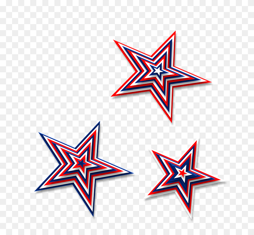 736x720 Red White And Blue Star Png Transparent Red White And Blue Star - White Burst PNG