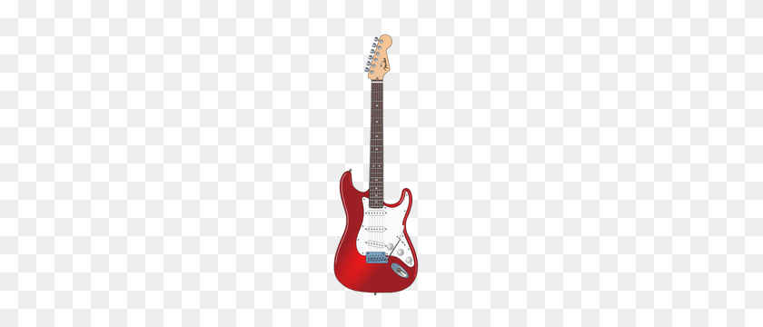 211x300 Red White Blue Stars Clipart - Electric Guitar Clipart