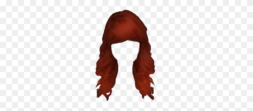 227x310 Red Wig Clipart - Clown Wig PNG