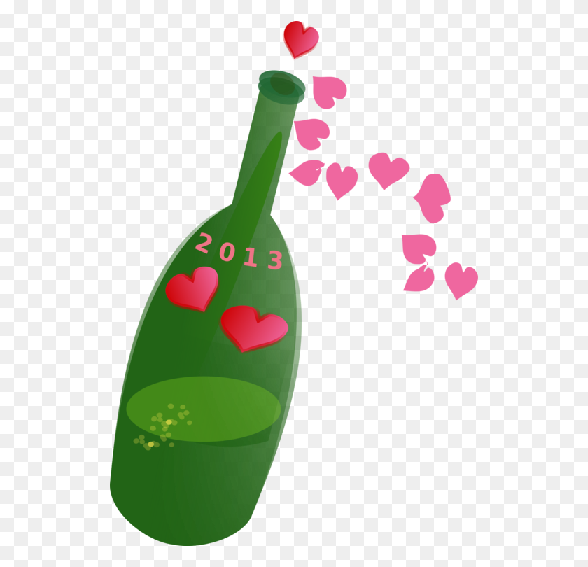 526x750 Red Wine Champagne Bottle Grape - Champagne Bottle Clipart