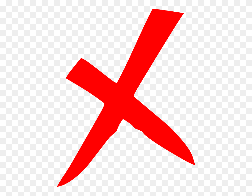 462x594 Красный Значок X Картинки - Красный X Клипарт
