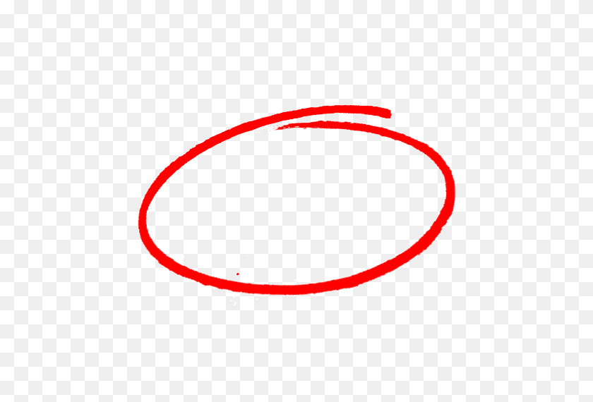 Redcircle Words In A Sentence Red Circle PNG FlyClipart