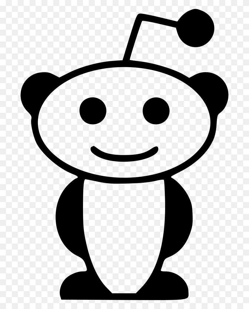702x980 Бесплатная Загрузка Reddit Alt Png Icon - Reddit Icon Png