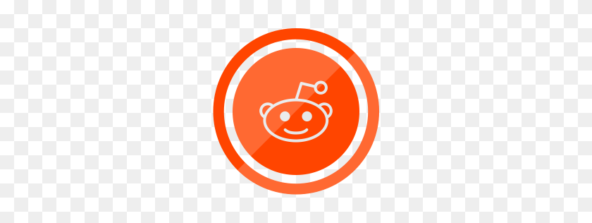 256x256 Reddit Icon Myiconfinder - Reddit Icon PNG