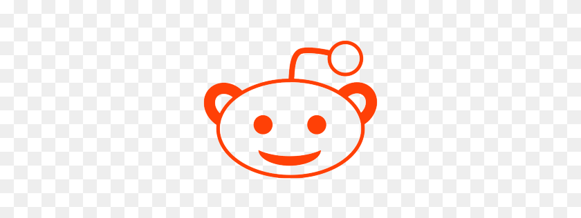 256x256 Reddit Logo Icon Free Icons Download - Reddit Logo PNG