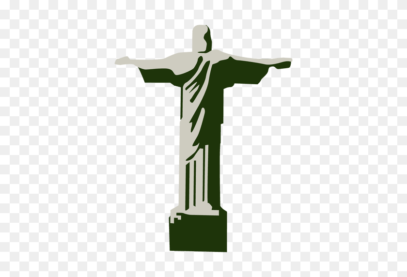 512x512 El Cristo Redentor De Brasil - Brasil Png