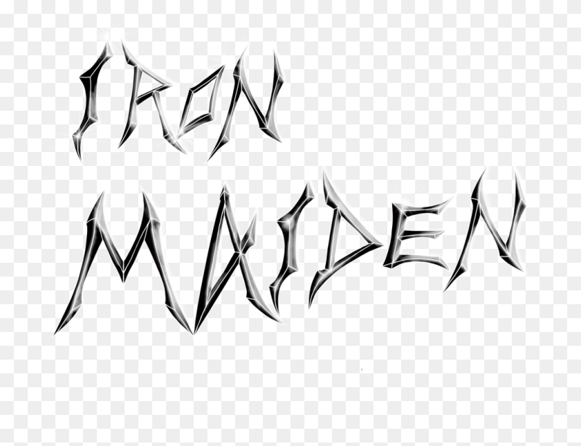 1024x768 Redfire Iron Maiden Black - Iron Maiden Logo PNG