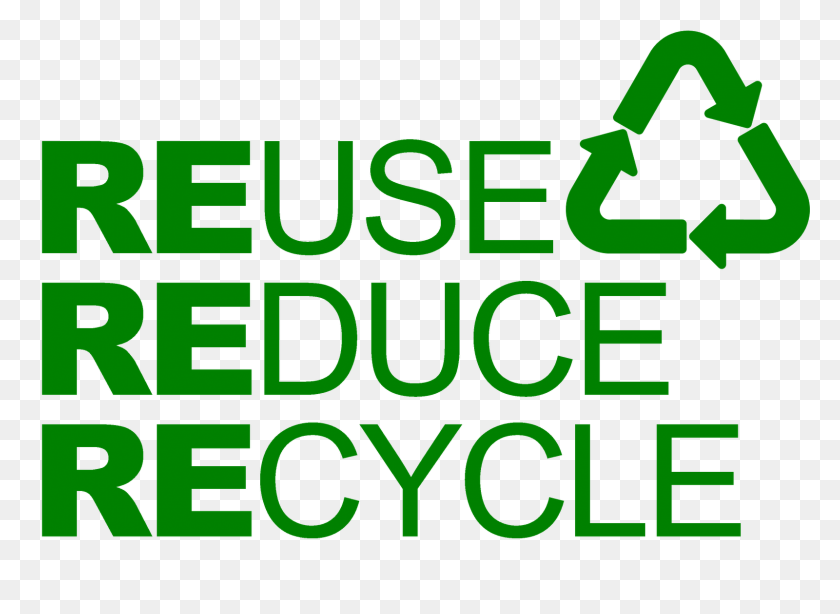 1600x1137 Reducir Reutilizar Reciclar Símbolo De Imagen Libre - Reciclar Logotipo Png